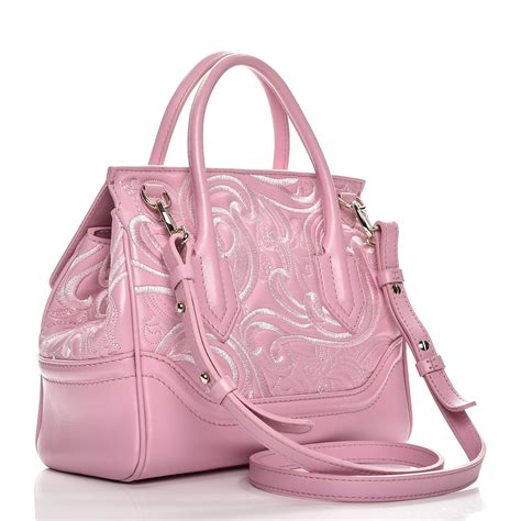 versace embroidered palazzo empire bag|versace calfskin medium palazzo.